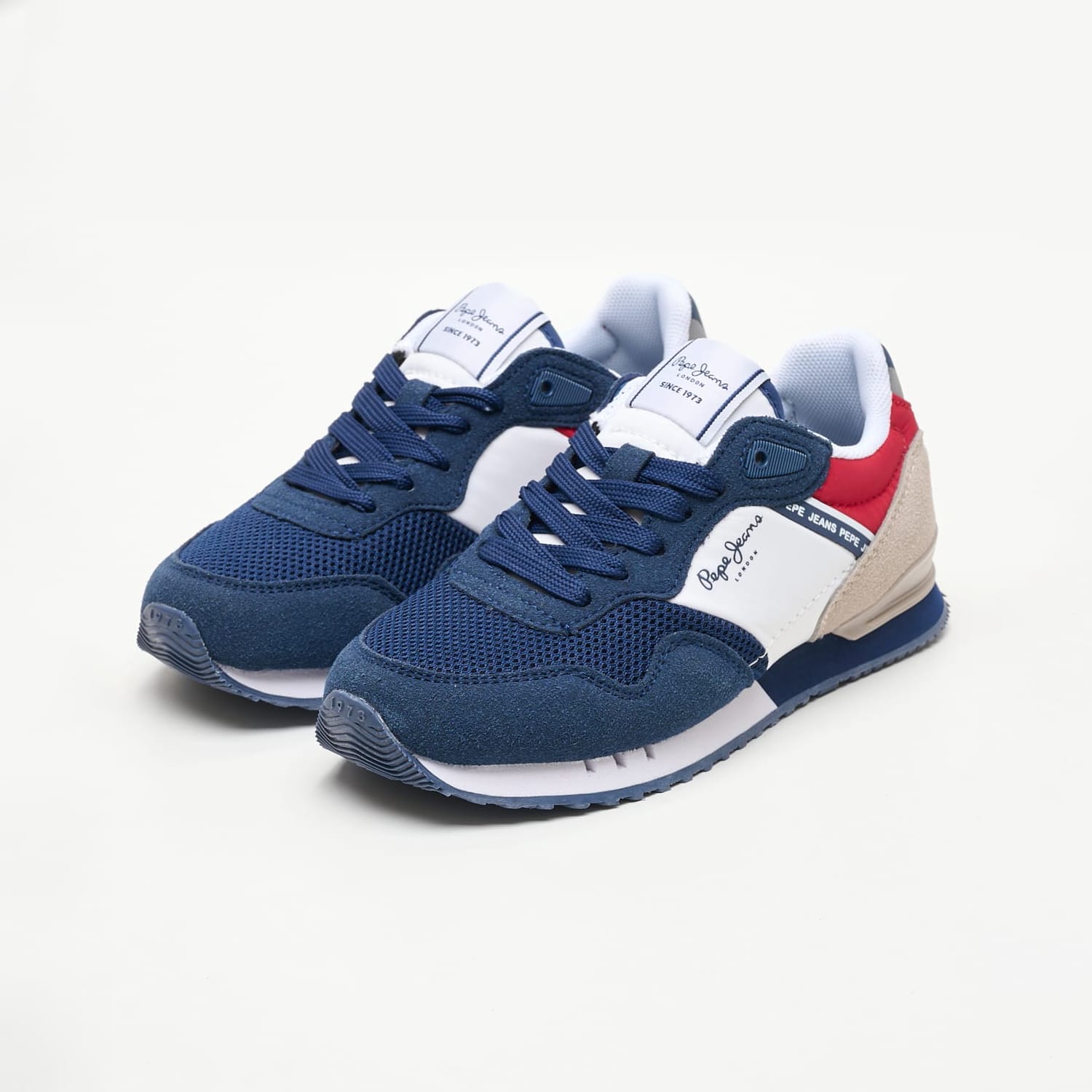 Παιδικά Παπούτσια Casual London.Ban Μπλε Ύφασμα Pepe Jeans Παιδικά Παπούτσια Casual London.Ban Μπλε Ύφασμα Pepe Jeans
