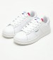 Kids Casual Shoes Player.Bb White Leather Pepe Jeans