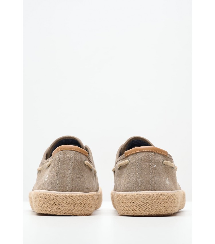 Men Espadrilles Port.Coast Taupe Buckskin Pepe Jeans