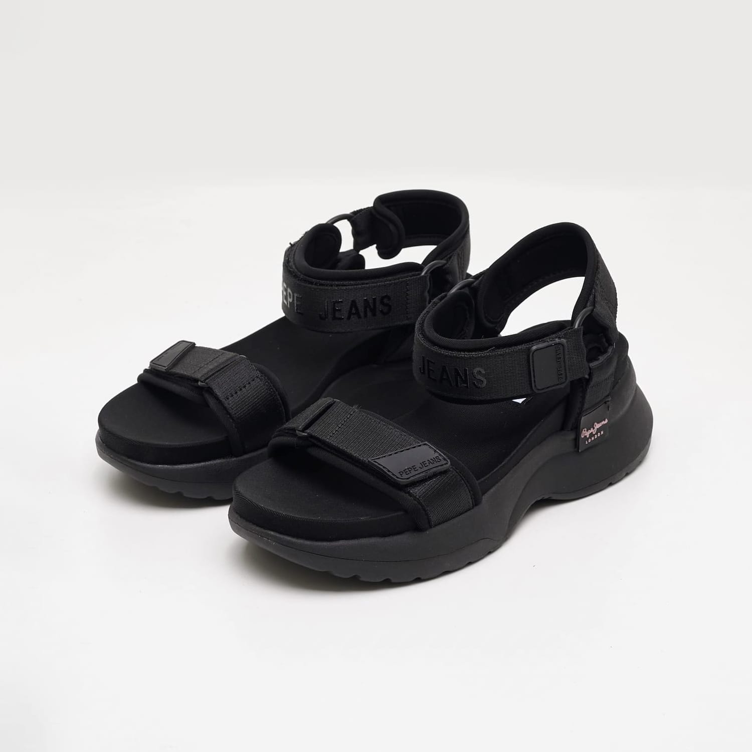 Γυναικεία Πέδιλα Venus.Block Μαύρο Ύφασμα Pepe Jeans Γυναικεία Πέδιλα Venus.Block Μαύρο Ύφασμα Pepe Jeans
