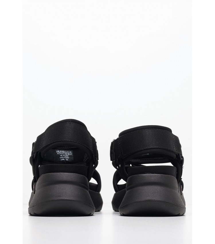 Women Sandals Venus.Block Black Fabric Pepe Jeans