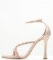 Women Pumps & Peeptoes High 1008E33 Bronze Leather Mourtzi