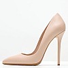 Women Pumps & Peeptoes High 1203A00 Nude Leather Mourtzi Women Pumps & Peeptoes High 1203A00 Nude Leather Mourtzi