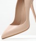 Women Pumps & Peeptoes High 1203A00 Nude Leather Mourtzi