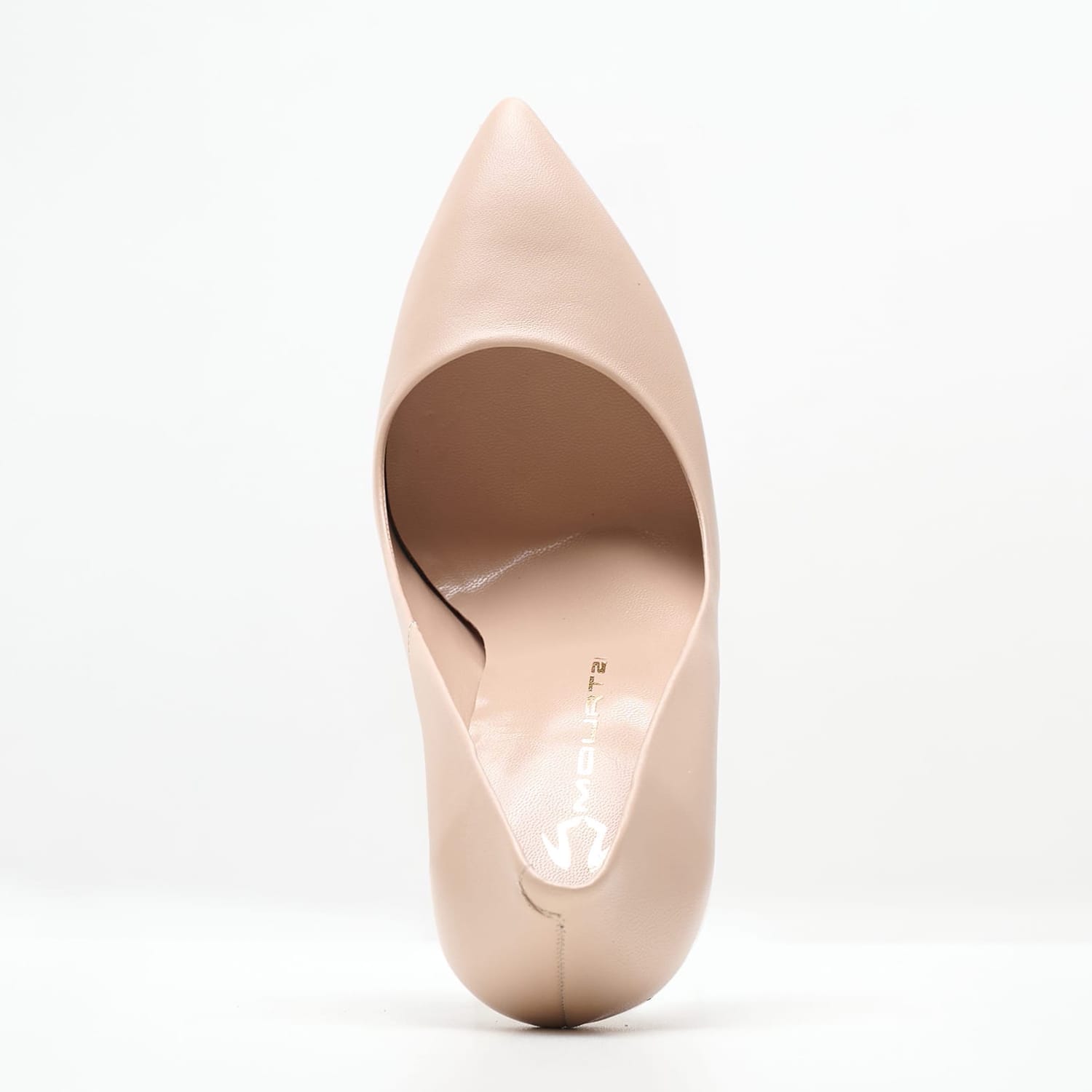 Women Pumps & Peeptoes High 1203A00 Nude Leather Mourtzi Women Pumps & Peeptoes High 1203A00 Nude Leather Mourtzi