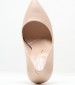 Women Pumps & Peeptoes High 1203A00 Nude Leather Mourtzi