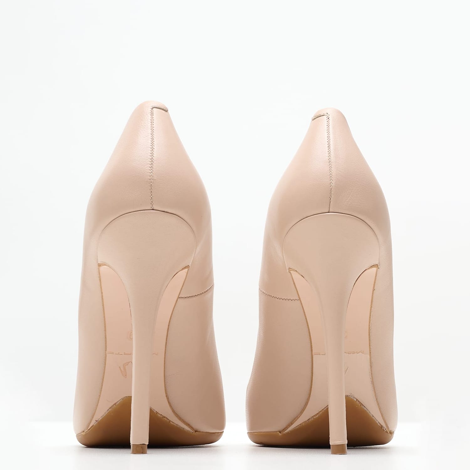 Women Pumps & Peeptoes High 1203A00 Nude Leather Mourtzi Women Pumps & Peeptoes High 1203A00 Nude Leather Mourtzi