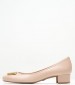 Women Pumps & Peeptoes Low 30194 Nude Leather Mourtzi