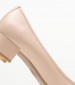 Women Pumps & Peeptoes Low 30194 Nude Leather Mourtzi