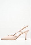 Women Pumps & Peeptoes High 71117 Nude Leather Mourtzi