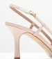 Women Pumps & Peeptoes High 71117 Nude Leather Mourtzi