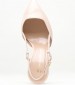 Women Pumps & Peeptoes High 71117 Nude Leather Mourtzi