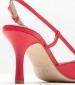 Women Pumps & Peeptoes High 71117 Red Leather Mourtzi