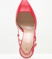 Women Pumps & Peeptoes High 71117 Red Leather Mourtzi