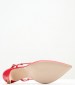 Women Pumps & Peeptoes High 71117 Red Leather Mourtzi