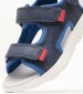 Kids Flip Flops & Sandals Airadyum Blue ECOleather Geox
