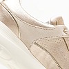 Women Casual Shoes Alleniee.Pearl Gold Leather Geox Women Casual Shoes Alleniee.Pearl Gold Leather Geox