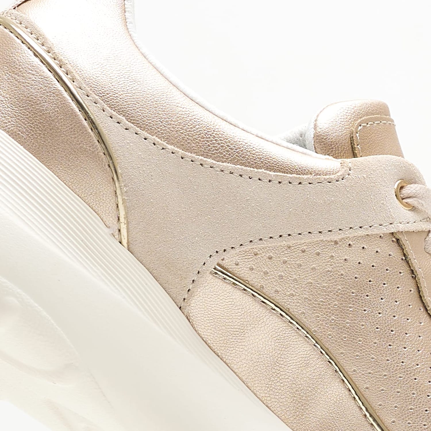 Women Casual Shoes Alleniee.Pearl Gold Leather Geox Women Casual Shoes Alleniee.Pearl Gold Leather Geox