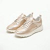 Women Casual Shoes Alleniee.Pearl Gold Leather Geox Women Casual Shoes Alleniee.Pearl Gold Leather Geox