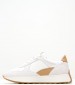 Women Casual Shoes Amabel.A White Buckskin Geox