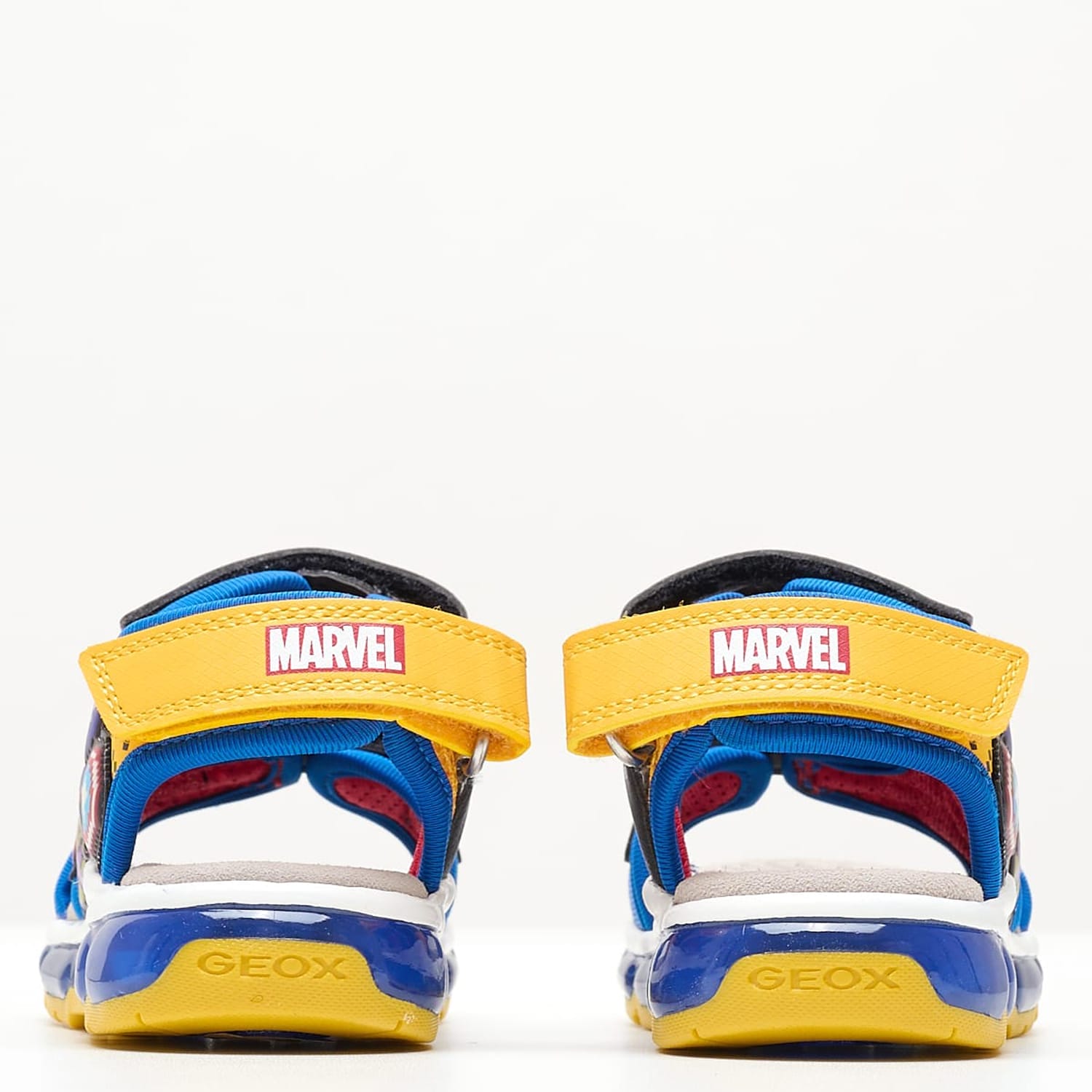 Παιδικές Σαγιονάρες & Πέδιλα Android.Marvel Μπλε ECOleather Geox Σαγιονάρες & Πέδιλα Geox Android.Marvel-Blue