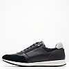 Ανδρικά Παπούτσια Casual Avery.Urban Μαύρο Δέρμα Geox Ανδρικά Παπούτσια Casual Avery.Urban Μαύρο Δέρμα Geox