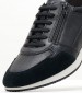 Men Casual Shoes Avery.Urban Black Leather Geox
