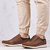 Ανδρικά Παπούτσια Casual Avery.Urban Ταμπά Δέρμα Geox Ανδρικά Παπούτσια Casual Avery.Urban Ταμπά Δέρμα Geox