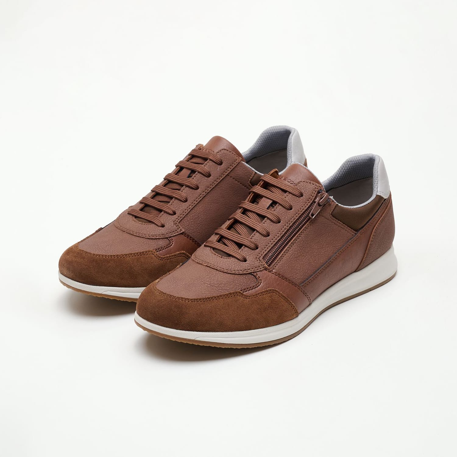 Ανδρικά Παπούτσια Casual Avery.Urban Ταμπά Δέρμα Geox Ανδρικά Παπούτσια Casual Avery.Urban Ταμπά Δέρμα Geox
