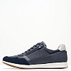 Men Casual Shoes Avery.Urban Blue Leather Geox