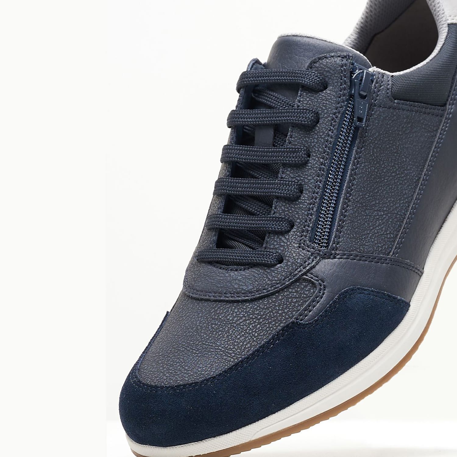 Ανδρικά Παπούτσια Casual Avery.Urban Μπλε Δέρμα Geox