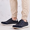 Men Casual Shoes Avery.Urban Blue Leather Geox