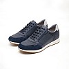 Men Casual Shoes Avery.Urban Blue Leather Geox