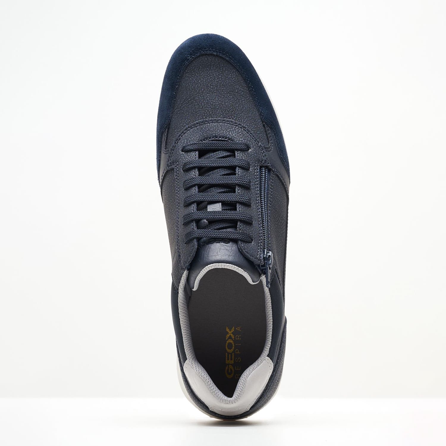 Men Casual Shoes Avery.Urban Blue Leather Geox