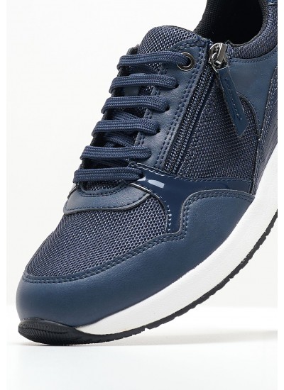 Men Casual Shoes Kenton.Court Blue Leather Pepe Jeans