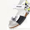 Παιδικές Σαγιονάρες & Πέδιλα Chalki.Fluo Άσπρο ECOleather Geox Παιδικές Σαγιονάρες & Πέδιλα Chalki.Fluo Άσπρο ECOleather Geox