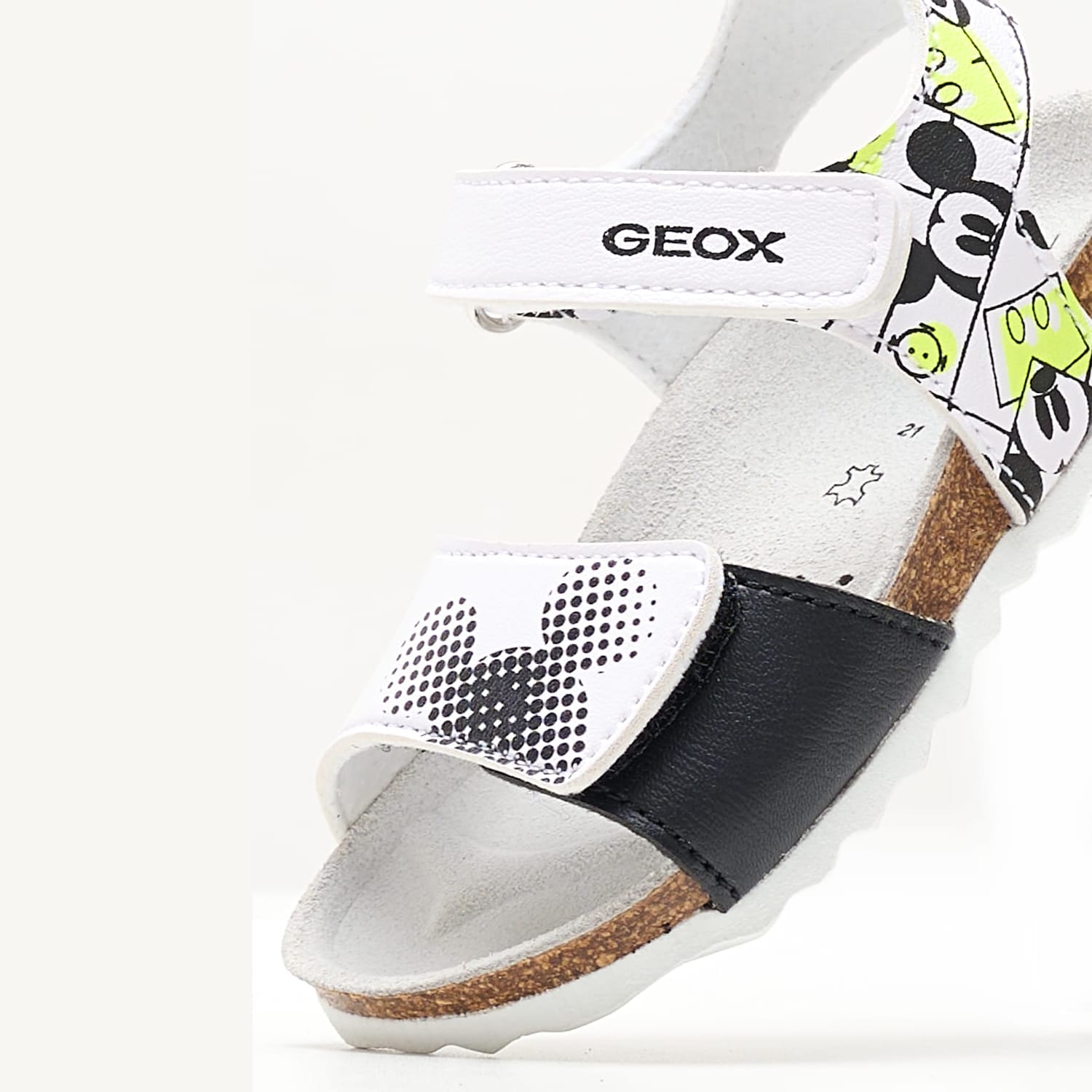 Παιδικές Σαγιονάρες & Πέδιλα Chalki.Fluo Άσπρο ECOleather Geox