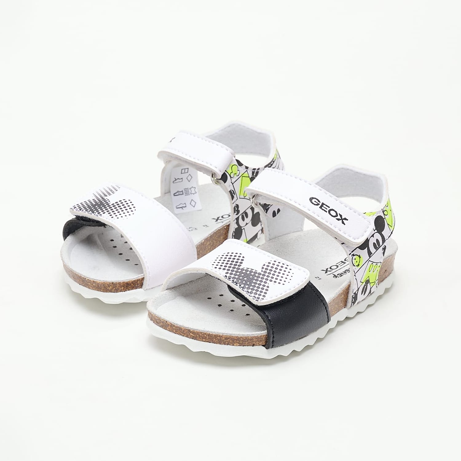 Παιδικές Σαγιονάρες & Πέδιλα Chalki.Fluo Άσπρο ECOleather Geox Παιδικές Σαγιονάρες & Πέδιλα Chalki.Fluo Άσπρο ECOleather Geox