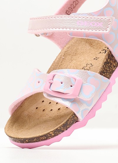 Kids Flip Flops & Sandals Lamis.Fl Pink Rubber Mood