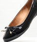 Γυναικείες Μπαλαρίνες Charlene.Urban Μαύρο ECOleather Geox