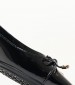 Women Balerinas Charlene.Urban Black ECOleather Geox