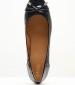 Women Balerinas Charlene.Urban Black ECOleather Geox