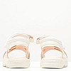 Kids Flip Flops & Sandals Coralie.Gir White ECOleather Geox Kids Flip Flops & Sandals Coralie.Gir White ECOleather Geox