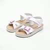 Kids Flip Flops & Sandals Costarei.Glam White ECOleather Geox Kids Flip Flops & Sandals Costarei.Glam White ECOleather Geox