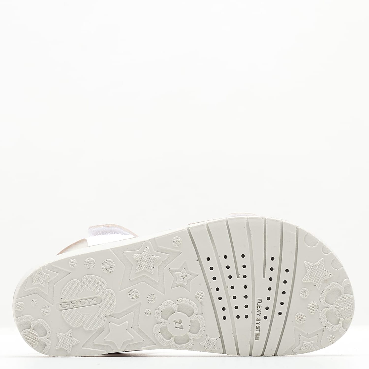 Kids Flip Flops & Sandals Costarei.Glam White ECOleather Geox Kids Flip Flops & Sandals Costarei.Glam White ECOleather Geox