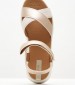 Women Sandals D.Dandra.2 Gold Leather Geox
