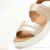 Women Flats D.Dandra Gold ECOleather Geox Women Flats D.Dandra Gold ECOleather Geox