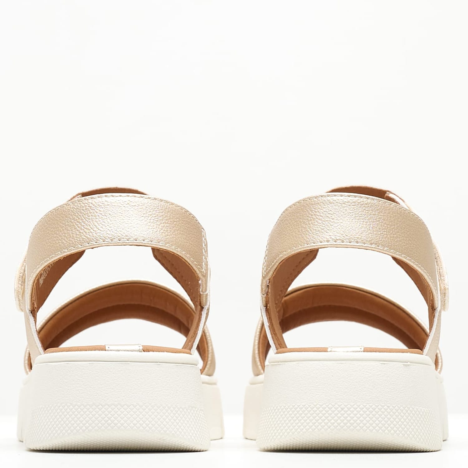 Women Flats D.Dandra Gold ECOleather Geox Women Flats D.Dandra Gold ECOleather Geox