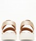 Women Sandals D.Dandra Gold ECOleather Geox