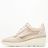 Γυναικεία Παπούτσια Casual Ilde.Pearl Χρυσό Δέρμα Geox Γυναικεία Παπούτσια Casual Ilde.Pearl Χρυσό Δέρμα Geox